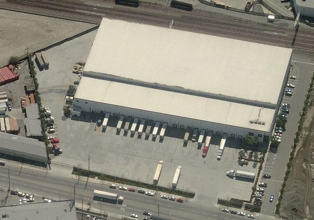 freezer cooler building warehouse Los Angeles Vernon California 90023